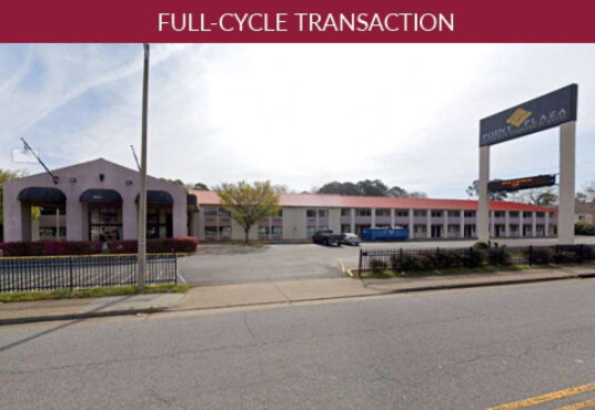 Red Oak delivered $5,900,000 to refinance and renovate an existing hotel in Newport News, VA, roughly 40 miles outside of Richmond