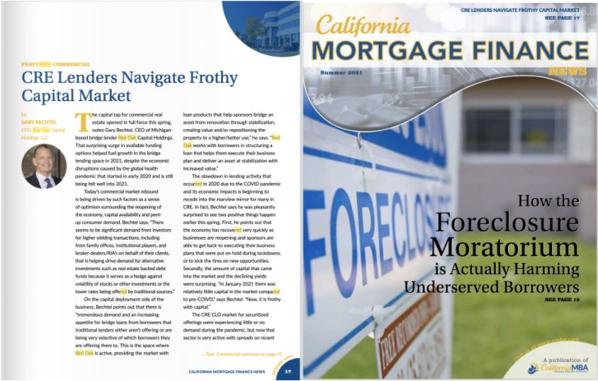 California Mortgage Finance News Summer 2021