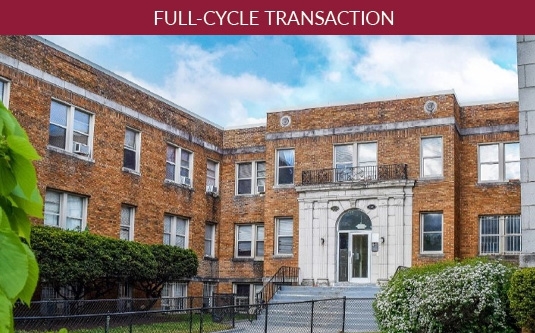 Low-rise Multifamily Bridge Loan In Northwest Washington, DC